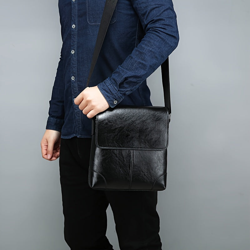 bags : Crossbody Tas Heren Bruin - Herentrendy Mode Casual Schouder Casual in zwart van Pantino