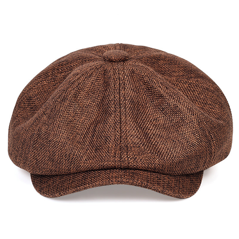 Newsboy Cap : Pet Dames Zwart - Krantenjongenspetten van Polyester Volwassen Geweven voor Mannen en in van Pantino