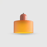 Gekleurde Glazen Bauhaus Hanglamp – Retro Blikvanger