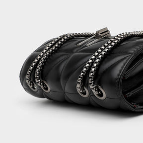 bags : Deborah Handbag Leer Zwart in van Pantino