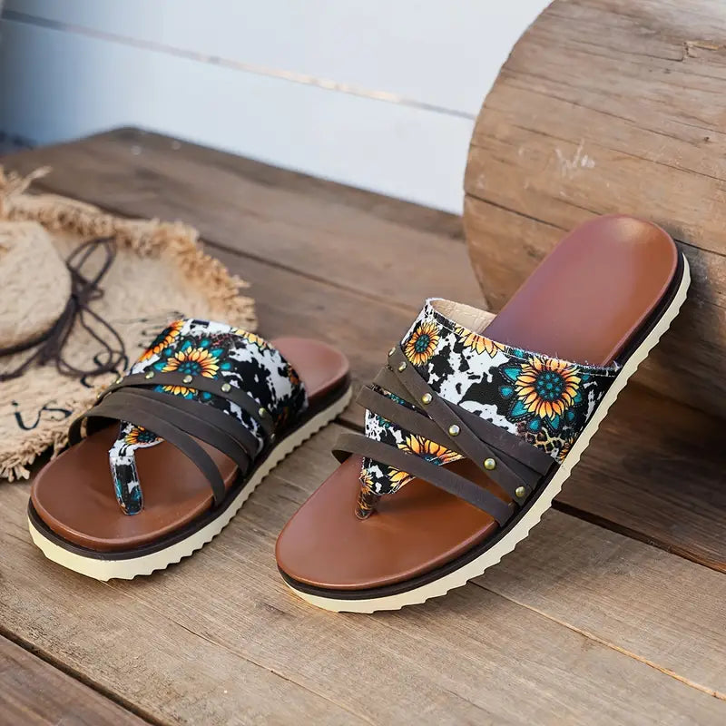 Sandals : Sandalen Dames Bruin - Comfortabele Orthopedische - Perfect voor die Verlichting en Stijl Willen in van Pantino