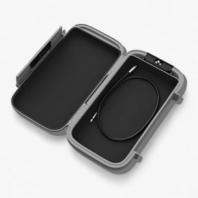 Portable Safe : Draagbare ABS Veiligheidskoffer voor Waardevolle Spullen - Grijs in van Pantino