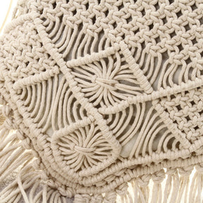 bags : Strand Begeleider Kwast Sling Bag - Wit in van Pantino
