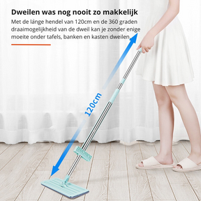 home & garden : Squeeze Mop - Tijdbesparend Handige Reinigingsfunctie - Microvezel in van Pantino
