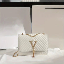 bags : Filippa Crossbody Bag Leer in White van Pantino