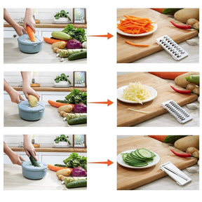 home & garden : CulinaryCraft - Multifunctionele Voedselhakker - Blauw in van Pantino