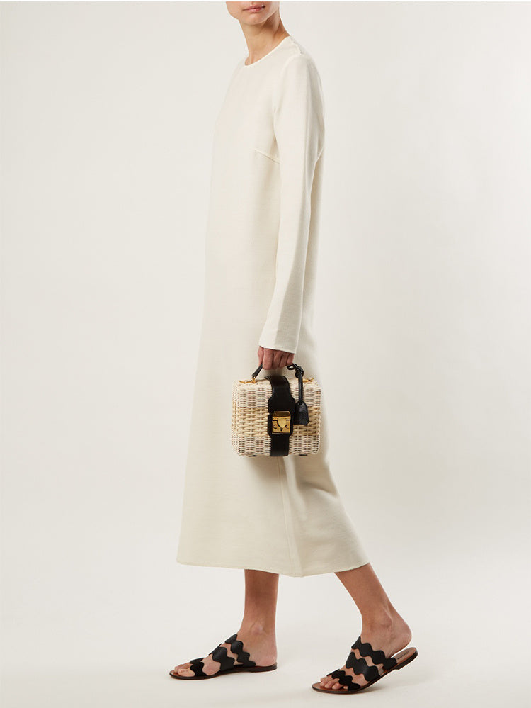 bags : Crossbody Vakantie Strandtas - Bruin in van Pantino
