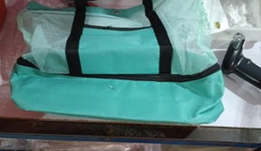 bags : Kustlijn Wanddecoratie Groen - Maritiem Woonaccessoire in Groen van Pantino