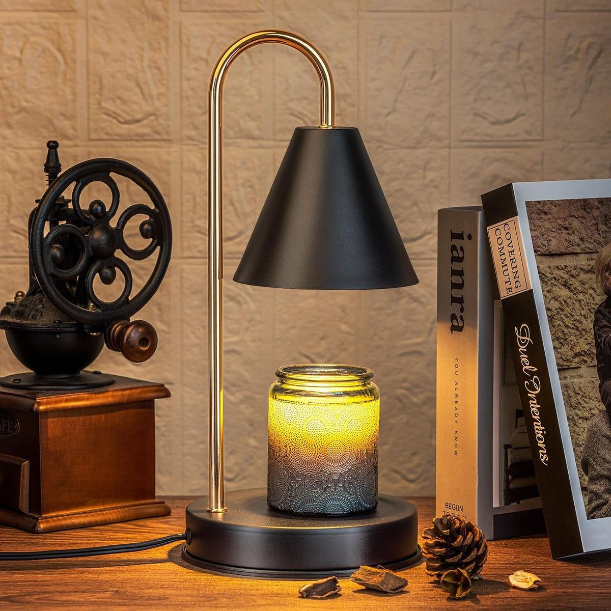 Kaarsenwarmer Lamp : Kaarsenwarmer Lamp – Vlamvrije Waxsmeltlamp in van Pantinoshop