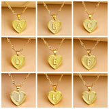 Pendentif Cœur Initiale