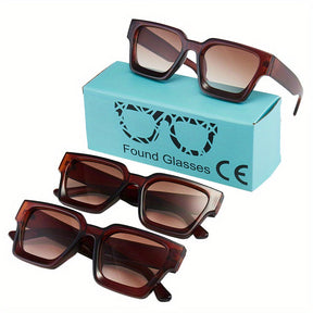 Sunglasses : Zonnebril met Dik Montuur Heren - C1 Zwart in C12 Drie thee van Pantino