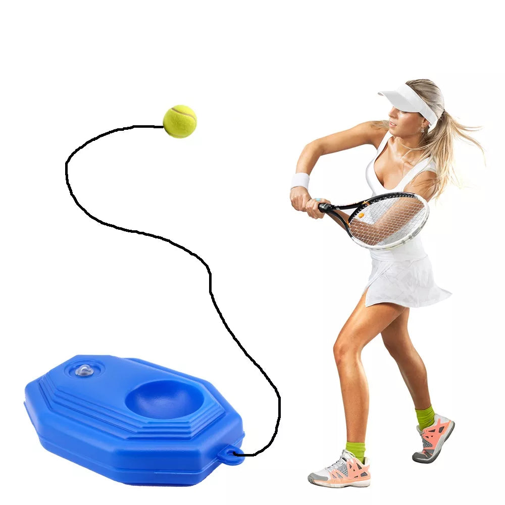 outdoor equipment : Tennis Trainer Terugkaatsbal - Solo Training Draagbaar - Elastisch Touw in van Pantino