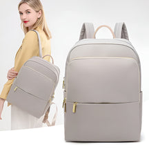 bags : Reisrugzak Dames Grijs - Multifunctionele Laptop Rugzak - Nylon in van Pantino