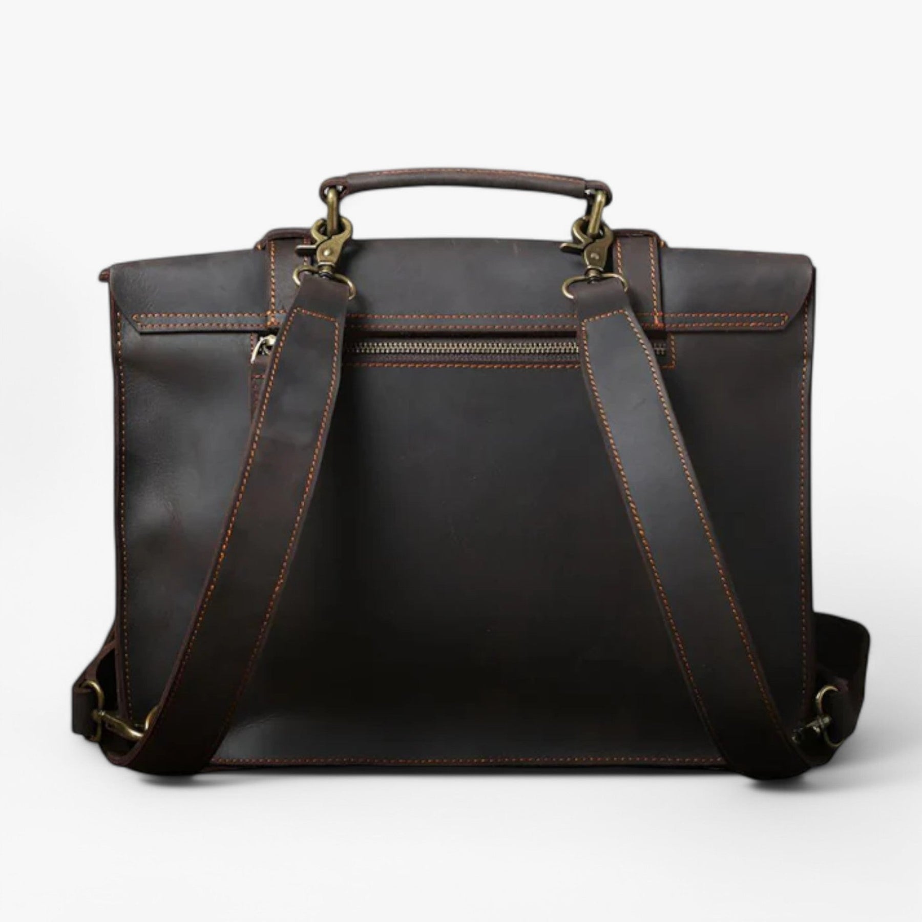 bags : Leren Schoudertas Leer - Zwart in van Pantino