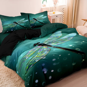 home & garden : Luxe Layers - Libelle Dekbedovertrek Beddengoed Set in van Pantino