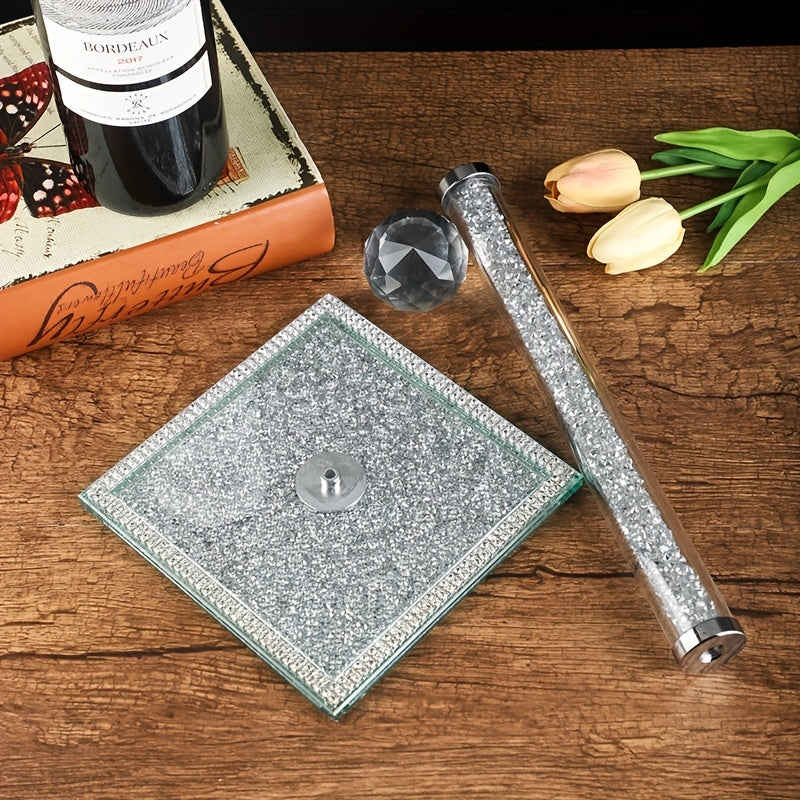 home & garden : Keukenrolhouder met Sprankelend Kristal - Goud in van Pantino