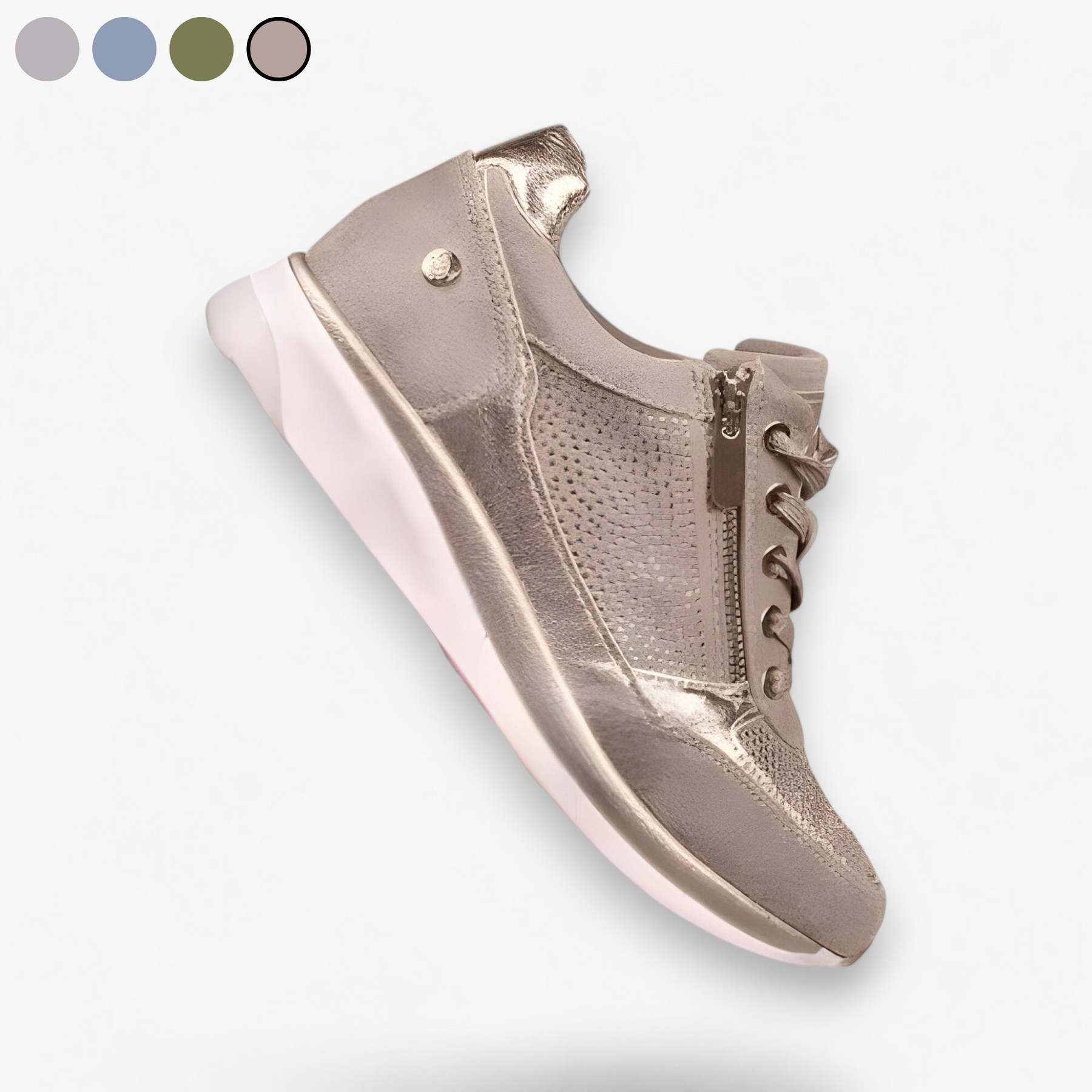 Orthopedic Shoes : Schoenen Grijs - Orthopedische Comfortschoenen - Voor Superieure Voetondersteuning en Comfort in Beige van Pantino