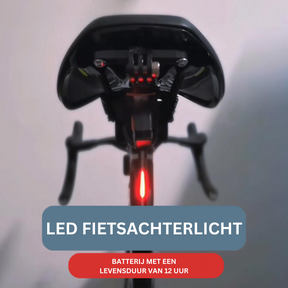 outdoor equipment : LED Fietsachterlicht voor heren, rood - BrightBike Pro met heldere verlichting in van Pantino