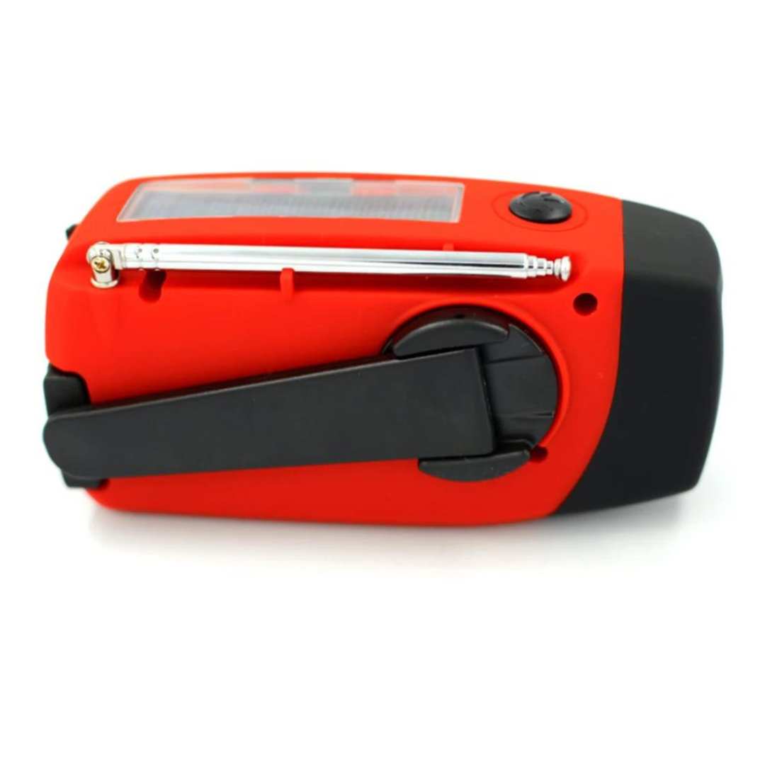 outdoor equipment : SolarSafe - Noodradio & Zaklamp op Zonne-Energie en Opwindbaar Heren in van Pantino