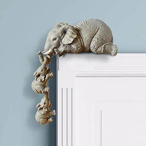 home & garden : Moeder en Baby Olifanten Beeldje in van Pantino