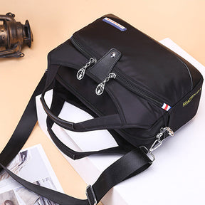 bags : Handtas Dames Grijs - MultiSafe - Waterdichte Nylon in van Pantino