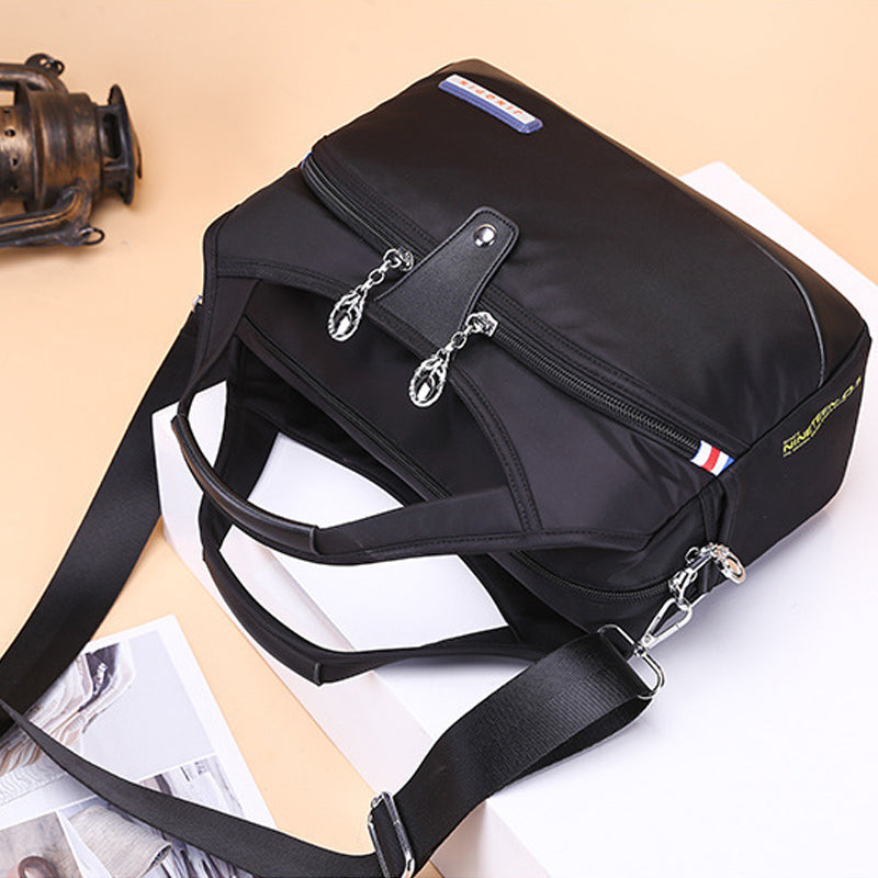 bags : Handtas Dames Grijs - MultiSafe - Waterdichte Nylon in van Pantino