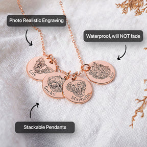 Charm : PawPrint Charm - Zilver in van Pantino