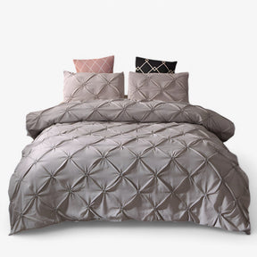 home & garden : Luxe Katoenen Bedlinnen - Zwart in Grijs van Pantino