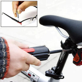 gadgets : 8-in-1 Multitool met LED - 22 Functies Schroeven Slaan - Staal in van Pantino