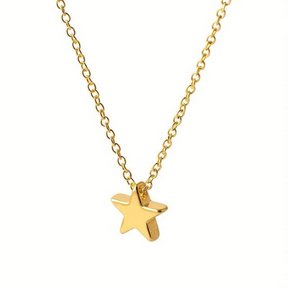Necklace : Ketting Zwart - Isabella Sterretjes - Breng Geluk naar Je Toe in van Pantino
