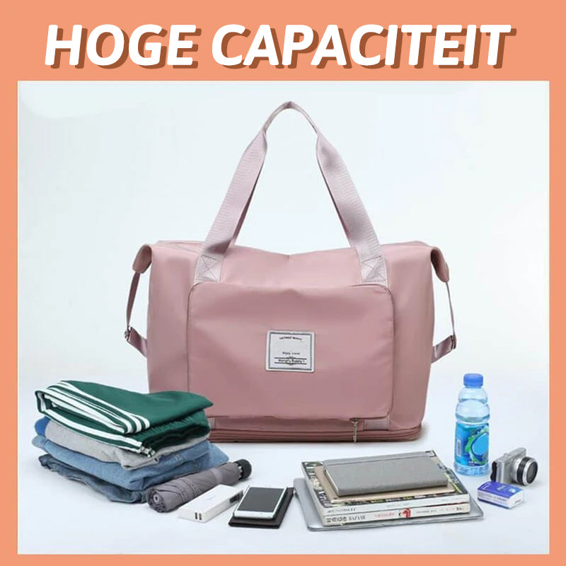 bags : Reistas Dames Paars-Aubergine - Nova's Opvouwbare in van Pantino