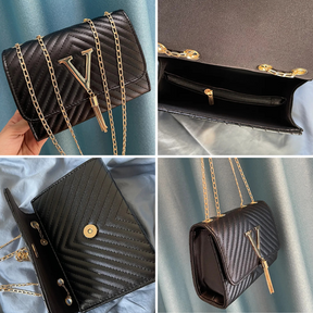 bags : GlamourGrip Tassel Tas - Modieus en Duurzaam. - Zwart in van Pantino