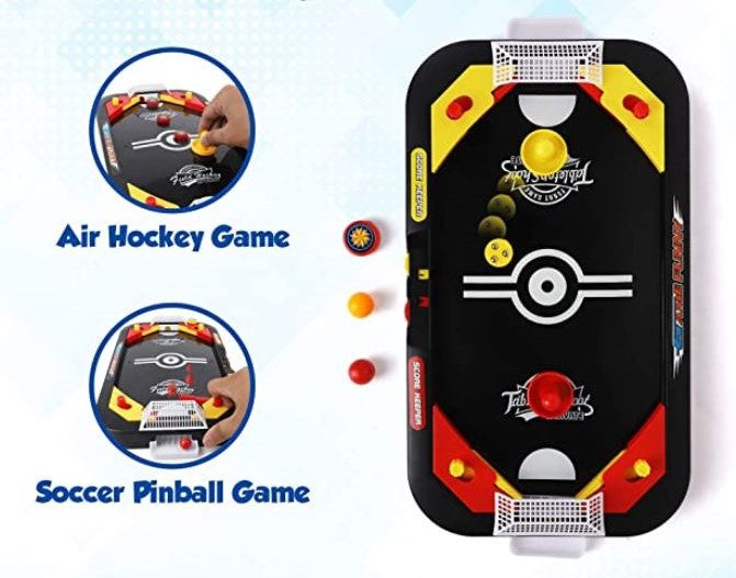 other : Mini Tafelhockey Spel Kinderen - Luchthokey Thuis - Hout in van Pantino
