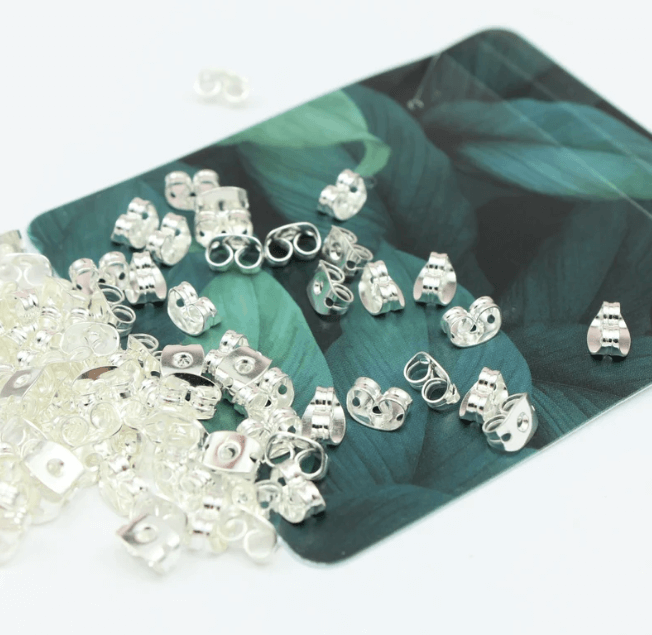 Earring Backs : Oorbellen Achterstopper - Zilver in van Pantino