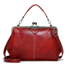 bags : Effen Handtas Dames Beige - Veelzijdig Ruim Stijlvol - PU-Leer in Rood van Pantino