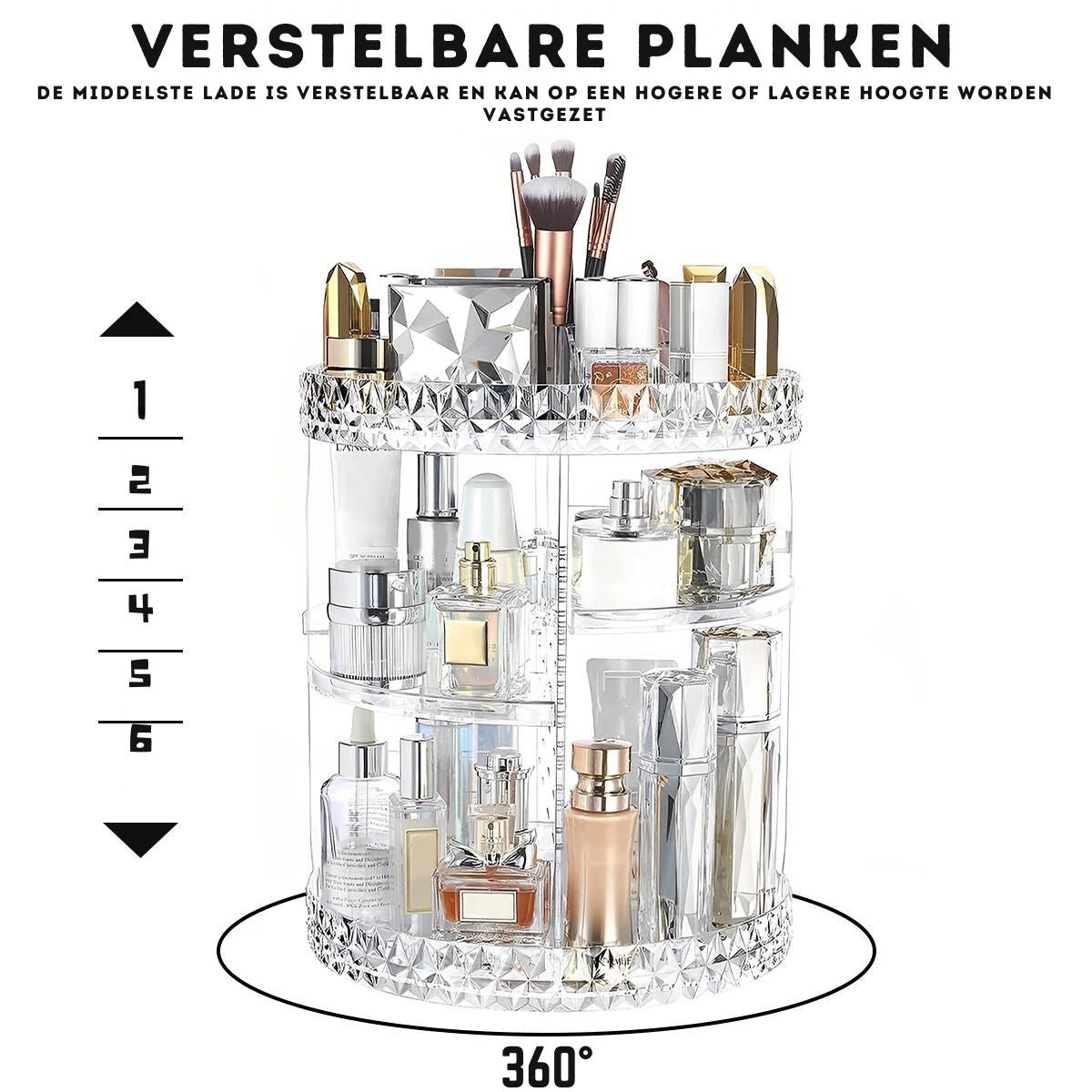 Makeup Organizer : MakeUp Organizer - Dag Rommel, Hallo Organisatie in van Pantino