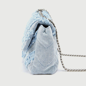bags : Denim Kettingtas Dames - Canvas Casual Stijlvol - Denim in van Pantino