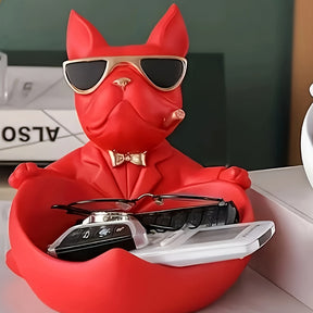 home & garden : Zwart Bulldog Opbergbakje voor Huisdecoratie in van Pantino