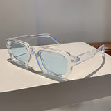 Herren Sonnenbrille Schwarz - 1 Stück neue Retro mit quadratischem Rahmen für Vintage