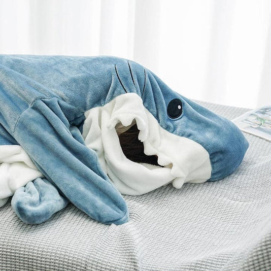 home & garden : Superzachte Deken - Trendy Comfortabele Human Blanket - Flannel in Blauw van Pantino
