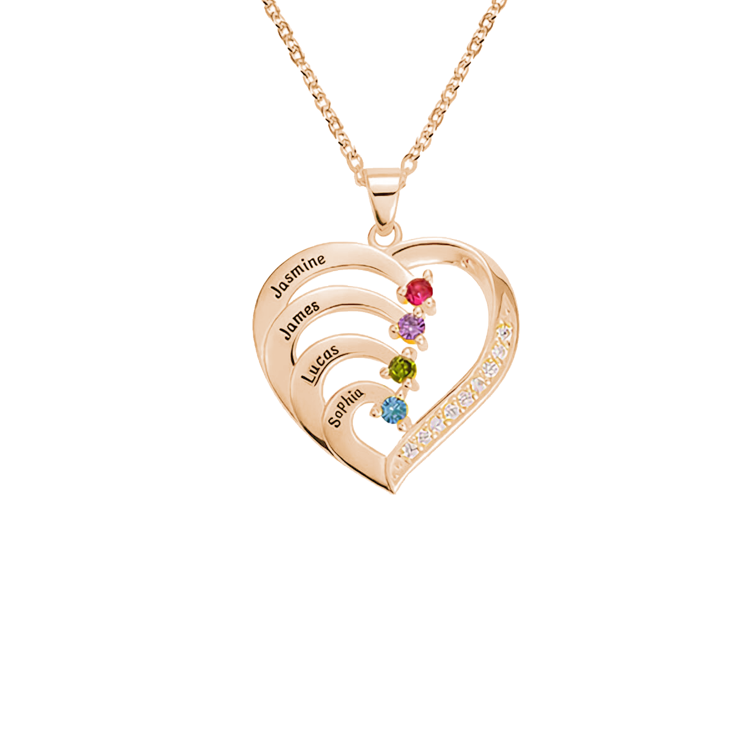 Necklace : Halsketting Goud - Elegante Stijlvolle in Rosé Goud 4 van Pantino