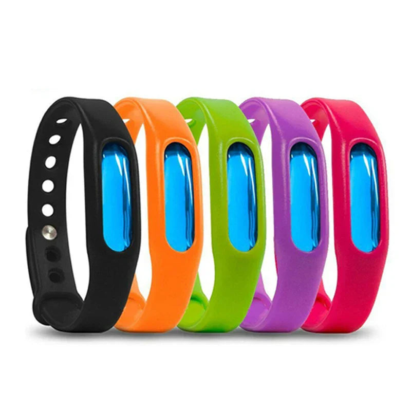 Insect Repellent Wristband : WristRepel - Waterdichte Insectenwerende Polsband - Zwart in van Pantino