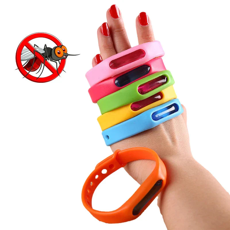 Insect Repellent Wristband : WristRepel - Waterdichte Insectenwerende Polsband - Zwart in van Pantino