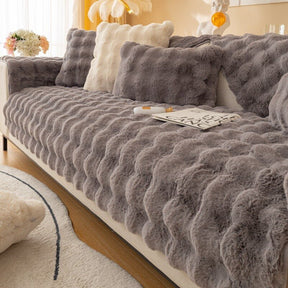 home & garden : Zachte Bankhoes - Meubels Bescherming Stijlvol Design - Polyester in Grijs van Pantino