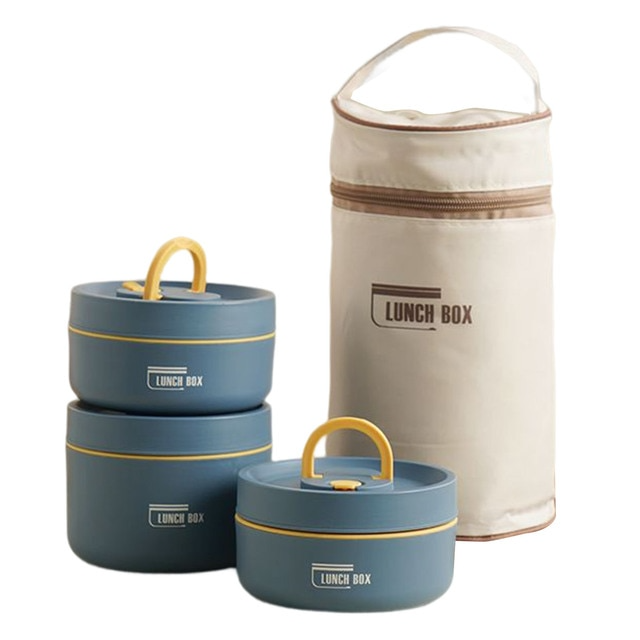 home & garden : Geïsoleerde Lunchbox Meerlaags - Vers Eten Overal Meenemen - RVS in van Pantino