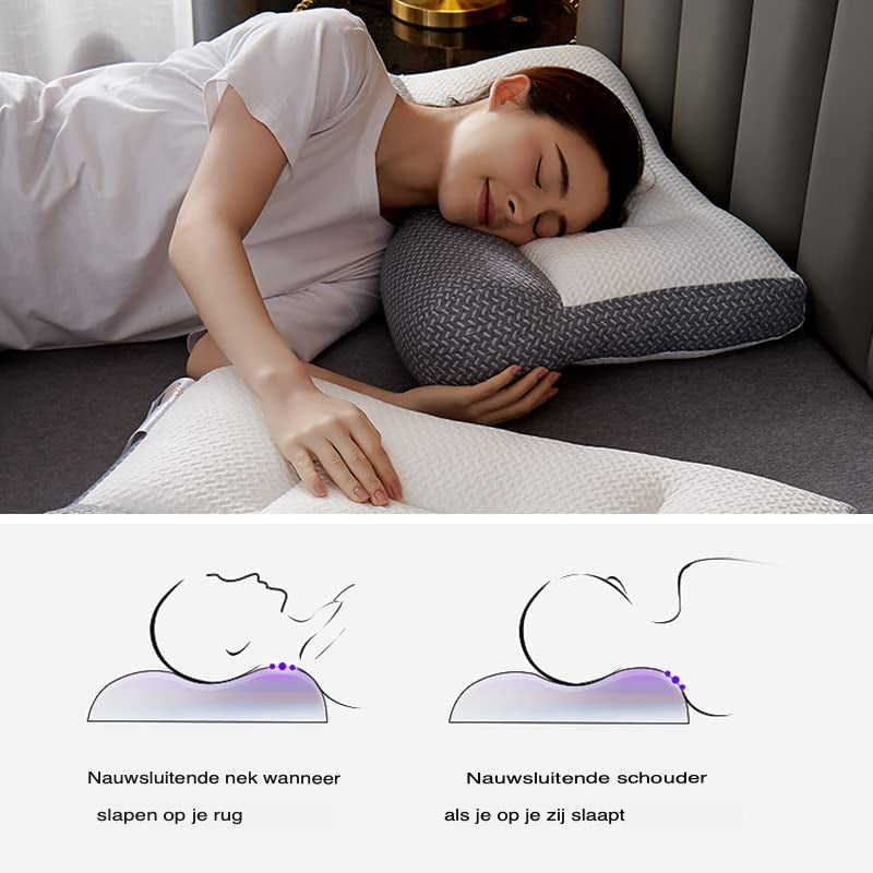 home & garden : CozySleep - Het Nummer 1 Kussen voor Slapen Zonder Pijn - Wit in van Pantino