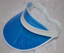 Hat : Hoed Transparant - Pvc Lege Hoge in Blauw van Pantino