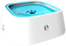 pets : Water Bowl Pro - Nooit Meer Geknoei van Je Huisdier - Roze in Blauw van Pantino
