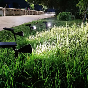 outdoor equipment : SolarGlow - Verstelbare & Weerbestendige Solar Spot - 1 + 1 in van Pantino
