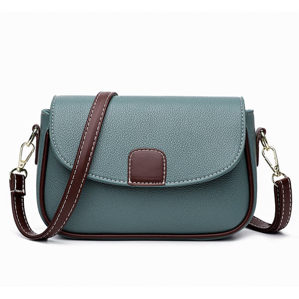 bags : Elysian Schoudertas Dames - Elegante Umhängetasche - Zwart in Oranje van Pantino
